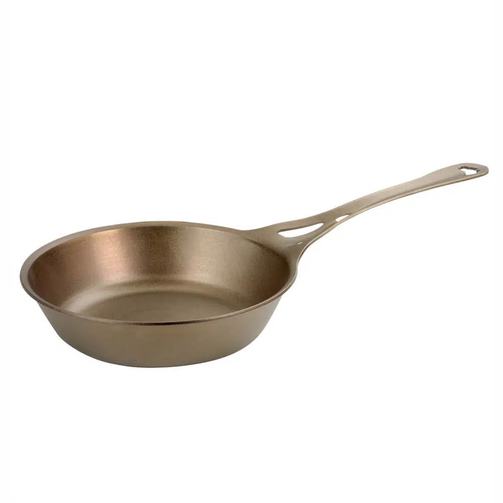 WROUGHT IRON SAUTEUSE PAN “SATIN” 22CM - Image 2