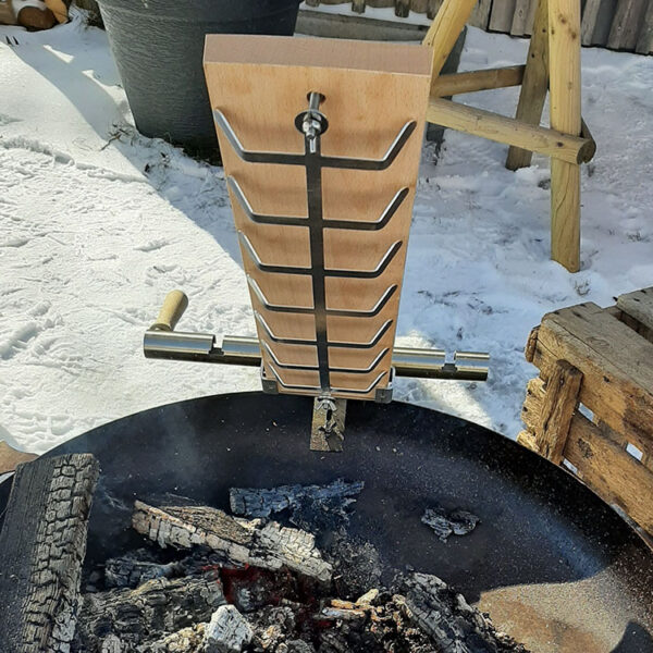 Flammlachsbrett 500 x 175 mm (adaptor included)